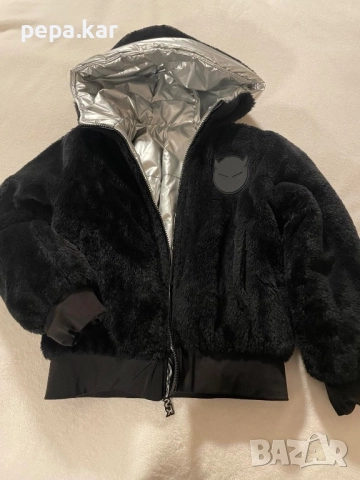 Зимно двулицево яке SUPER REBEL размер 152см, Промоция, снимка 3 - Детски якета и елеци - 52109490