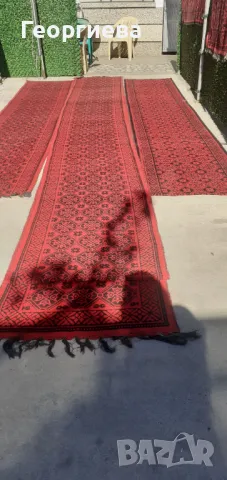 Комплект ръчно тъкани вълнени пътеки 6 броя, снимка 10 - Други - 47634416