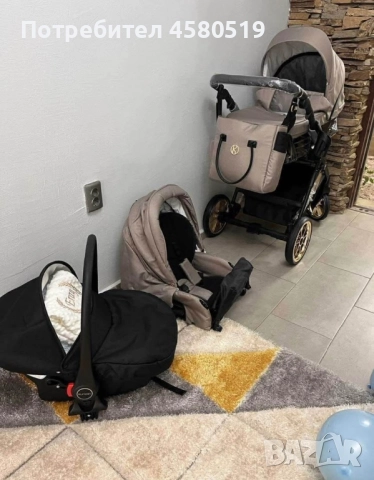 Бебешка количка 3v1 Kunert Ivento , снимка 1