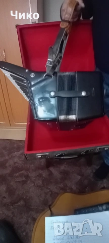 Немски черен 60 басов акордеон "Велмайстер", снимка 9 - Акордеони - 53998373