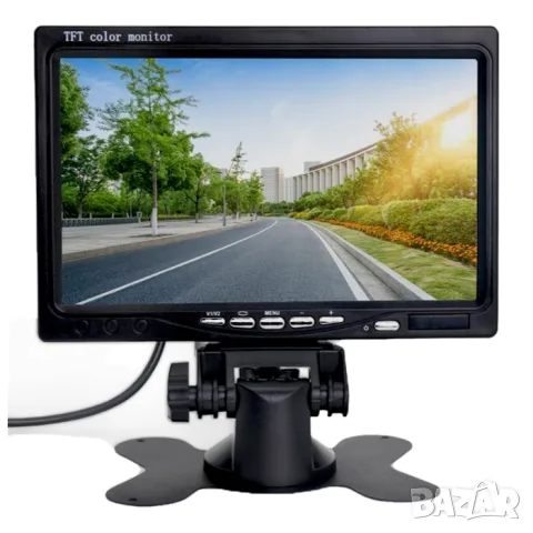 Автомобилен монитор 7 инча Full HD за 12-24V, снимка 2 - Аксесоари и консумативи - 55865510