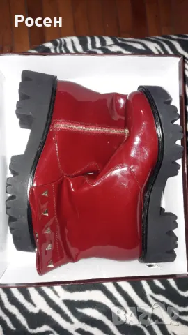 Дамски лачени боти 39