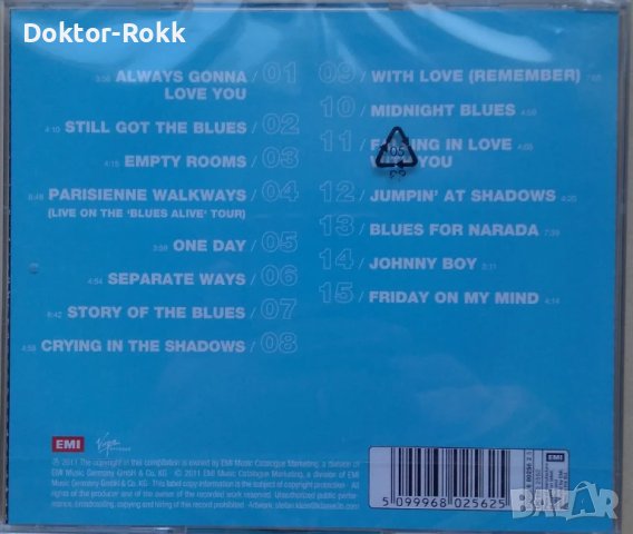 Gary Moore - Оригинални и неофициални CD издания, снимка 5 - CD дискове - 49750722