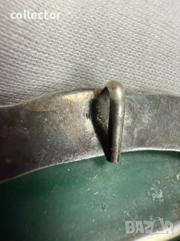 Сребърна брошка с Ахат и Марказити. №7650, снимка 5 - Колиета, медальони, синджири - 52563800