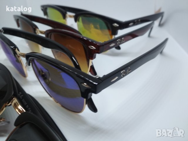 RB 3016 clubmaster logo collection слънчеви очила реплика, снимка 3 - Слънчеви и диоптрични очила - 31417978