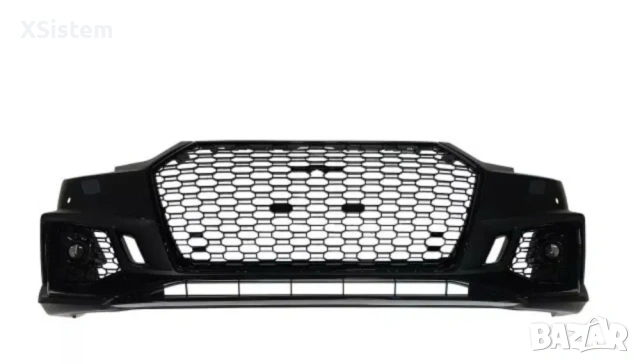 AUDI 17-19 A4 B9, решетка в предна броня в стил RS4, снимка 2 - Части - 53216224