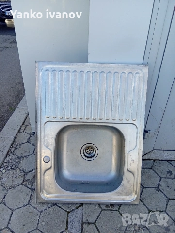 Мивка алпака 80 на 60см, снимка 2 - Мивки - 54100610