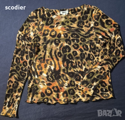 % DKNY - дамска блуза- М