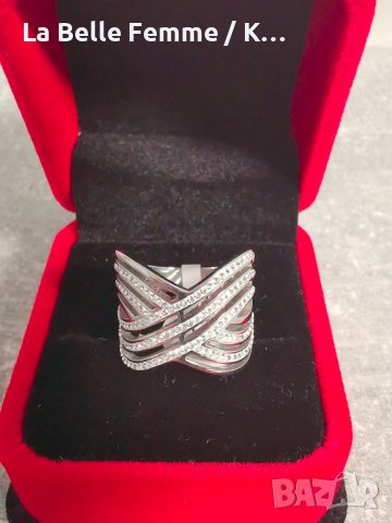 Пръстени изработени от медицинска стомана 316L със златисто PVD покритие, снимка 2 - Пръстени - 38968920