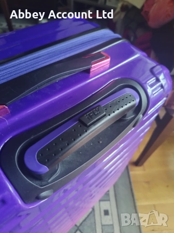 Куфар за пътуване iFly,розово- лилав, снимка 4 - Куфари - 54015396