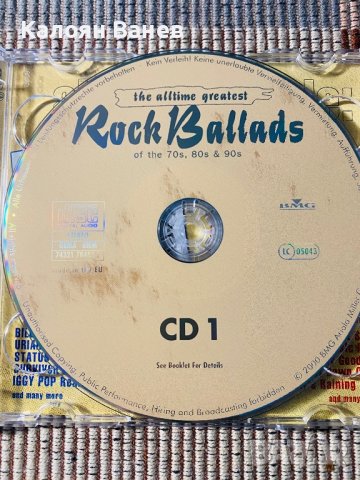 Metal Ballads,Rock Ballads, снимка 6 - CD дискове - 37646021