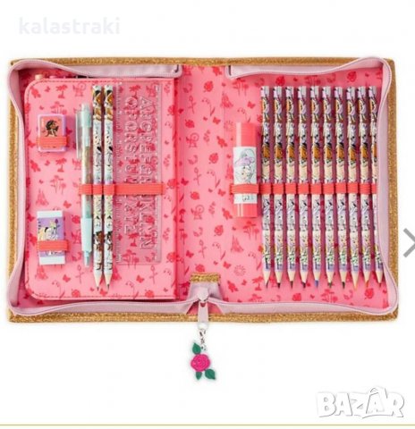 Прекрасен ученически несесер с Ариел, Елза и Анна, Принцесите, Бел, снимка 2 - Други - 29776270