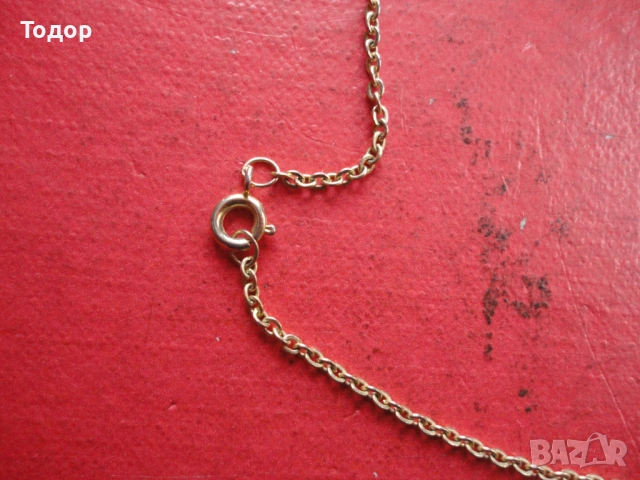 Позлатена верижка колие 15, снимка 2 - Колиета, медальони, синджири - 53323554