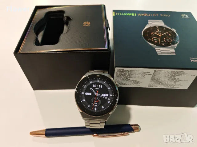 Huawei GT 3 Pro - Titanium, снимка 5 - Смарт часовници - 55887624