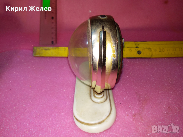 SLAVA MADE in USSR СЛАВА ГЛОБУС Стар РЯДЪК КОЛЕКЦИОНЕРСКИ РУСКИ БУДИЛНИК МЕХ. ЧАСОВНИК СССР 35271, снимка 11 - Антикварни и старинни предмети - 44545319