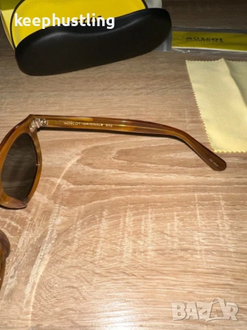 Слънчеви очила Moscot Lemtosh Linen Frame Dark Green Lenses, снимка 7 - Слънчеви и диоптрични очила - 53930943