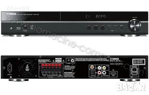 Blu-ray  YAMAHA BDX-610  -  домашно кино blue ray 5.1, снимка 5 - Плейъри, домашно кино, прожектори - 48336593