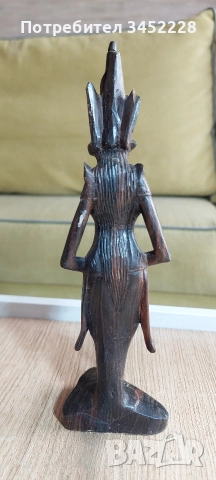 дърворезба масив за ценители височина 20см , снимка 3 - Декорация за дома - 52964426