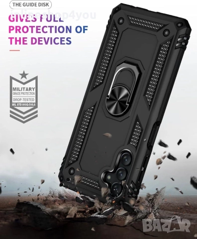 Удароустойчив Кейс RingCase за Samsung Galaxy A55, снимка 3 - Калъфи, кейсове - 52647927