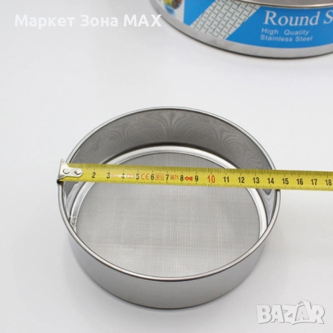 Комплект от 6 броя Сита за пресяване от неръждаема стомана, снимка 8 - Други - 52872027