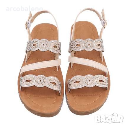 Дамски сандали на клин, 3цвята , снимка 9 - Сандали - 40808874