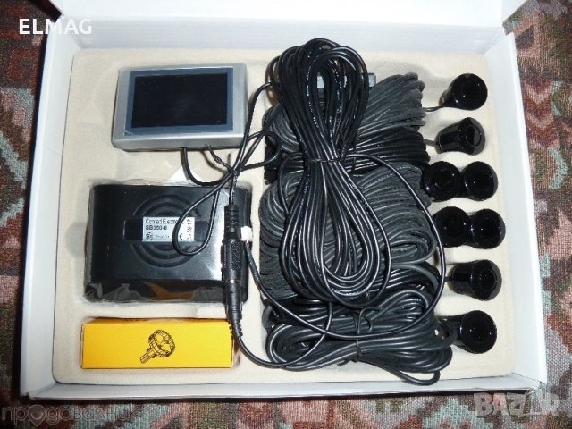 ПАРКТРОНИК с 8 ДАТЧИКА И LED ДИСПЛЕЙ и ЗВУКОВА СИГНАЛИЗАЦИЯ, снимка 3 - Аксесоари и консумативи - 31380781