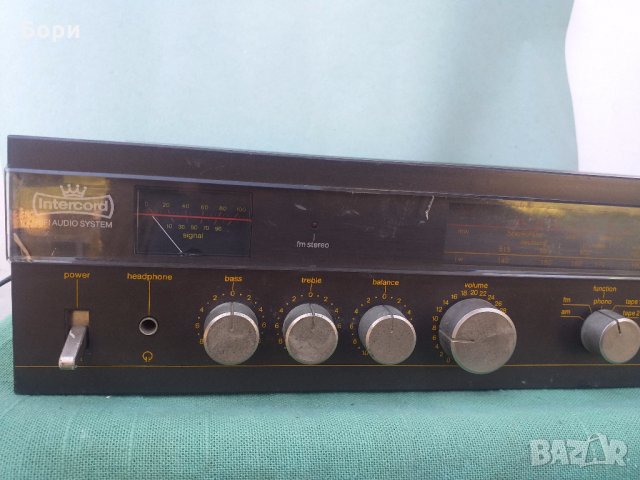 Intercord HiFi Audio System 80R, снимка 2 - Ресийвъри, усилватели, смесителни пултове - 32087873