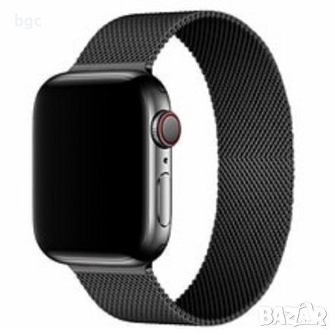 Нови Верижка за Apple Watch Milanese Loop 38мм 40mm 42mm  44mm 45mm Каишка Неръждаема Стомана, снимка 4 - Смарт гривни - 39846343