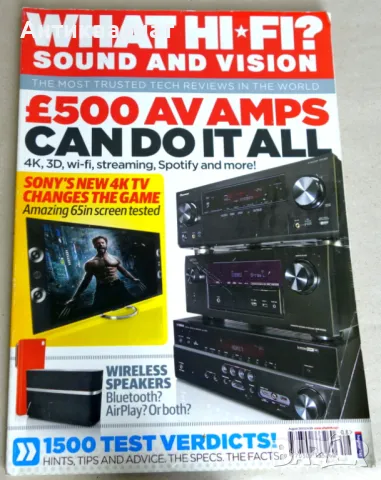 Английски списания за аудио техника "What Hi-Fi?", снимка 1