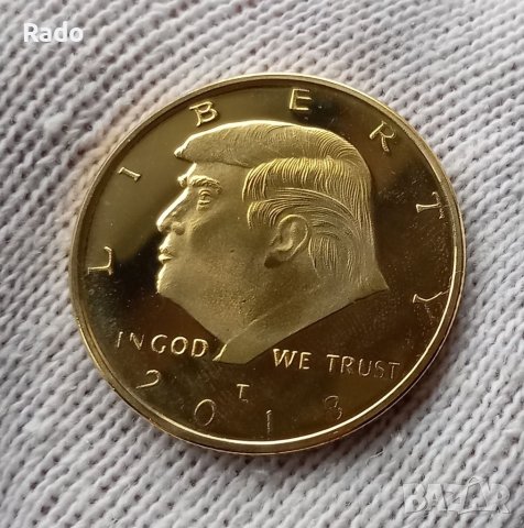 Реплика Нова   монета Доналд Тръмп 2018