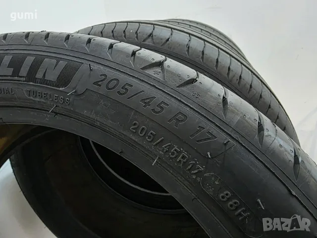 4бр летни гуми 205/45/17 MICHELIN L06489 , снимка 6 - Гуми и джанти - 55717799