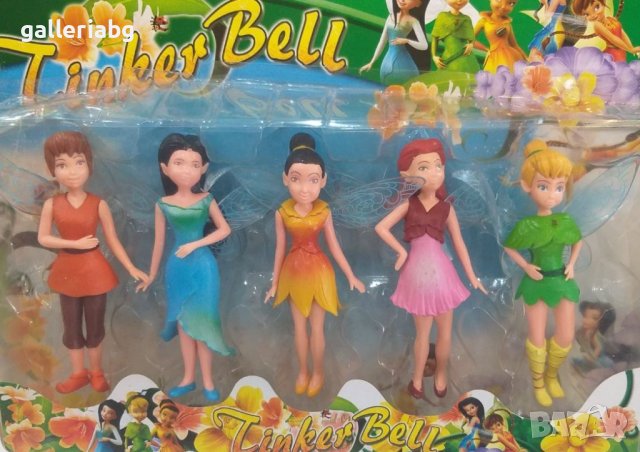 Големи фигурки на феи и Камбанка (Tinkerbell)