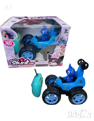 Кола с радиоконтрол Лило и Стич, Lilo and Stitch, снимка 2 - Образователни игри - 52514112