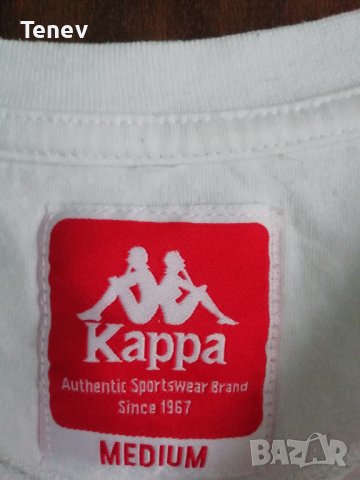 Kappa оригинална памучна тениска M , снимка 5 - Тениски - 37782562