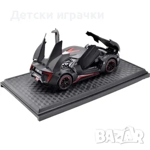 Макет на кола McLaren, с функции, метална кола, снимка 7 - Коли, камиони, мотори, писти - 50294187