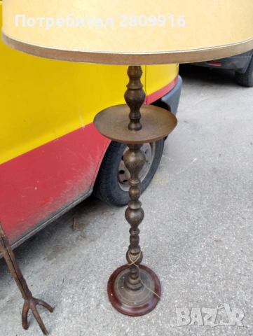 Стар лампион арт деко, снимка 8 - Антикварни и старинни предмети - 54036749