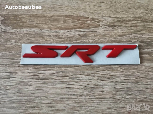 SRT червена емблема 