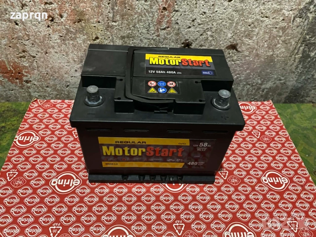 Почти нов акумулатор 60 амп/ч 480 А с гаранция