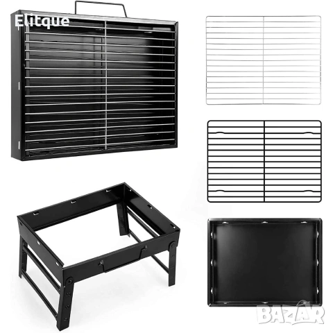 Сгъваемо барбекю за дървени въглища, снимка 2 - Барбекюта - 53191821