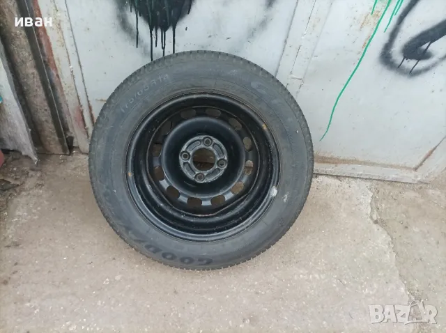 Резервна гума Патерица 14 цола за Мазда 2. 2003 год., снимка 4 - Гуми и джанти - 49124046