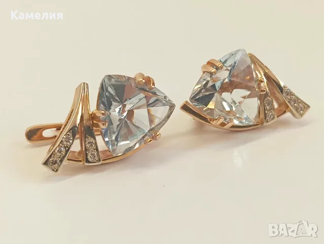 Руско злато. Комплект, снимка 5 - Бижутерийни комплекти - 56426006