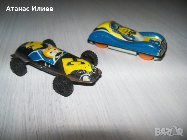 Две малки ламаринени колички от времето на соца, снимка 6 - Коли, камиони, мотори, писти - 30551998