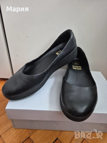 Нови ортопедични обувки естествена кожа Fitflop, снимка 4 - Дамски ежедневни обувки - 54276458