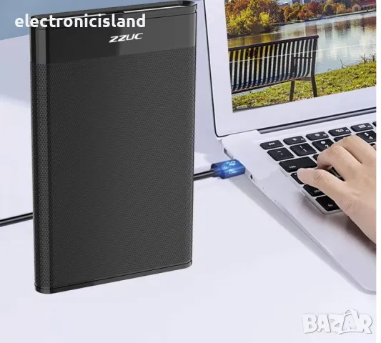 Външна Кутия USB 3.0 за 2.5 инчов харддиск SATA HDD SSD адаптер 2 TB, снимка 2 - Кабели и адаптери - 39745766