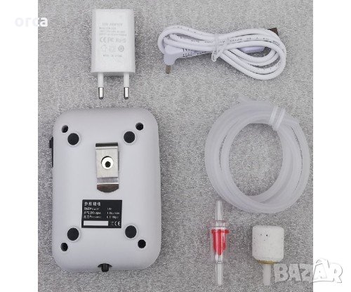 🎣 Помпа за жива стръв със зарядно 🔋 Rechargeable AIR PUMP – Компактна и безшумна 🐟, снимка 2 - Такъми - 32061727