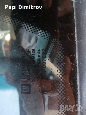 Предно ляво стъкло шаси Опел Зафира а