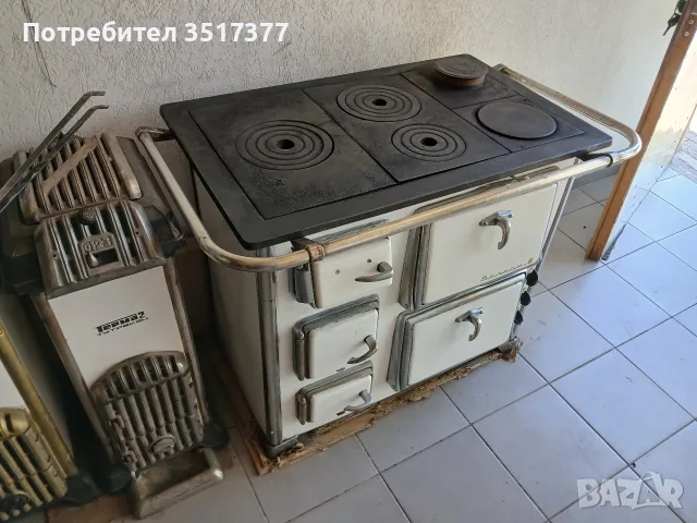 готварска печка на дърва БАЛКАН 6, снимка 2 - Отоплителни печки - 56508830