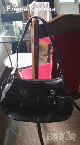 Кожени и черни дамски чанти и портмонета, снимка 8 - Чанти - 34948279
