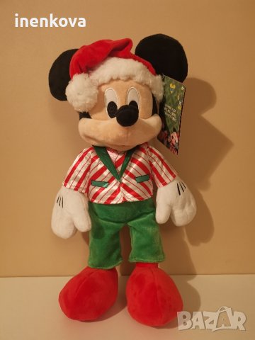 Мики Маус Коледа 2023 40см., снимка 2 - Плюшени играчки - 42867759