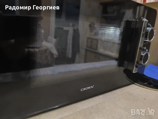 Микровълнова Crown 2085BL, снимка 15 - Печки, фурни - 56518438